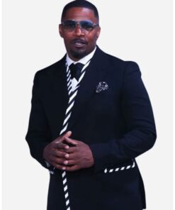 Back in Action Jamie Foxx Black Blazer