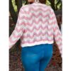 Battle Camp 2025 Avori Strip’s Chevron Cardigan