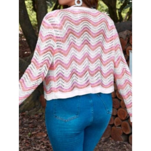 Battle Camp 2025 Avori Strip’s Chevron Cardigan
