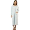 Casual Nights Long Quilted Robe House Dress