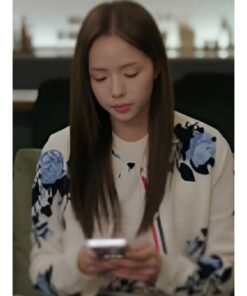 Chae Soo-Bin Floral Cardigan