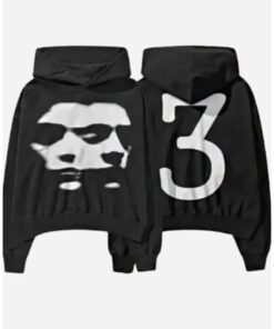 Clashtown Black Pullover Hoodie For Unisex
