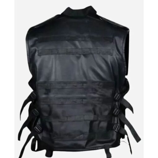 Seth Rollins Hook And Loop Black Swat Vest For Sale