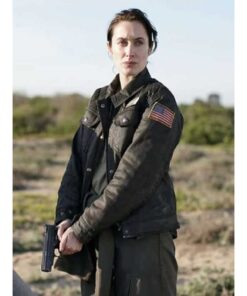 Diana La Brea Black Leather Jacket