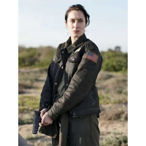 Diana La Brea Black Leather Jacket