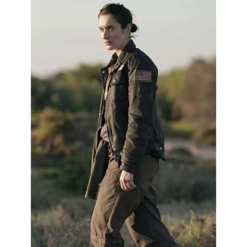 Diana La Brea Black Leather Jacket