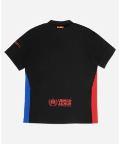 Travis Scott FC Barcelona 2024/25 Match Away x Cactus Jack Black Jersey