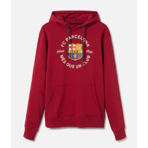FC Barcelona Red Hoodie