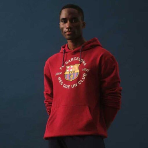 FC Barcelona Red Hoodie