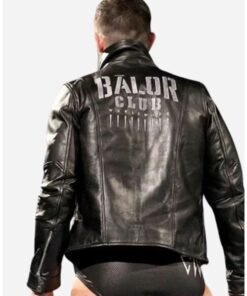 Wrestler WWE Finn Balor Club Black Leather Jacket