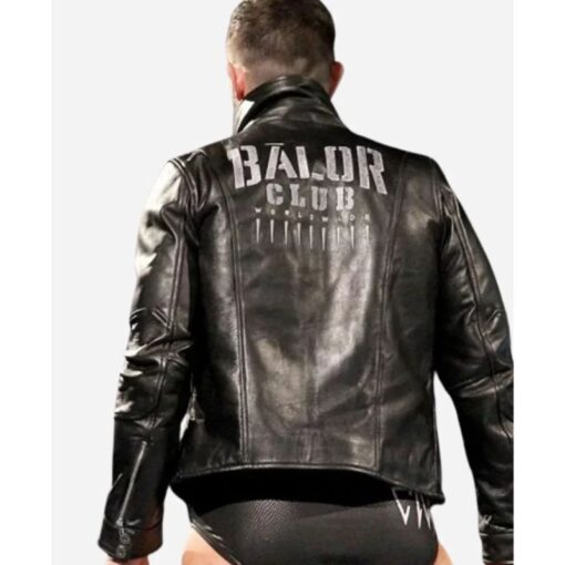Wrestler WWE Finn Balor Club Black Leather Jacket