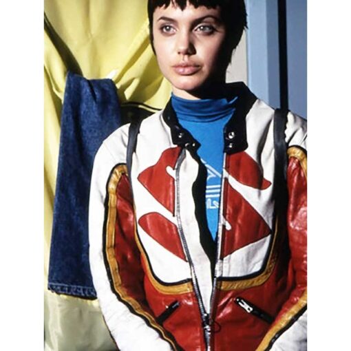 Hackers 1995 Angelina Jolie Leather Jacket