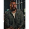 Jason Momoa Houndstooth Overshirt