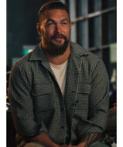 Jason Momoa Houndstooth Overshirt