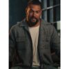 Jason Momoa Houndstooth Overshirt
