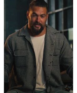 Jason Momoa Houndstooth Overshirt