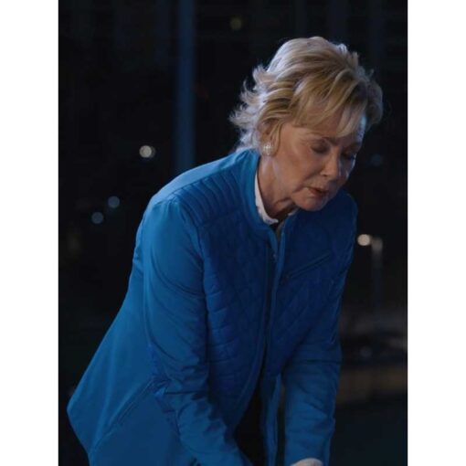 Jean Smart Blue Quilted Jacket