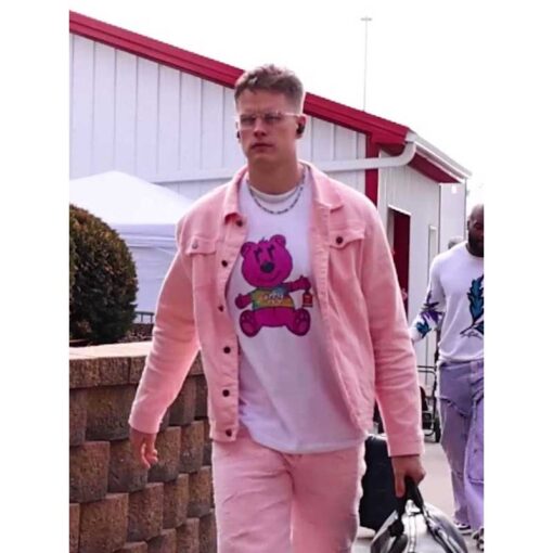 Joe Burrow Pink Jacket