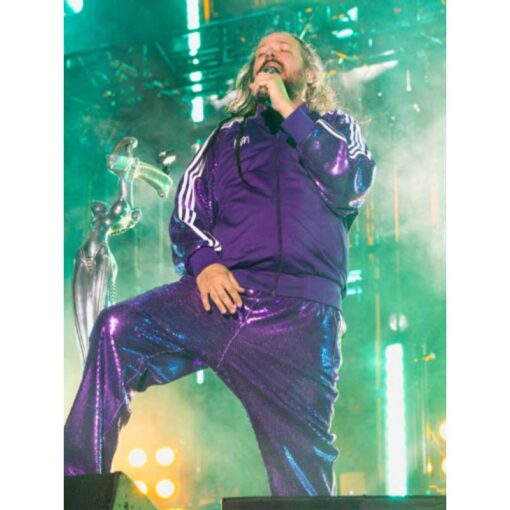 Jonathan Davis Purple Tracksuit