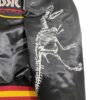 Jurassic Park Bomber Black Satin Jacket