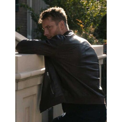 Kevin Pearson Leather Bomber Jacket