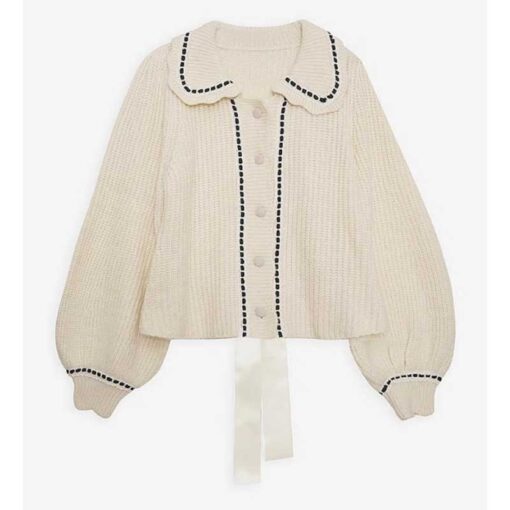 Knitted Jade Cardigan