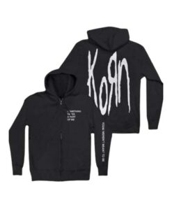 Korn Zip Up Hoodie