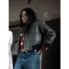 La Dolce Villa Maia Reficco Leather Bomber Jacket