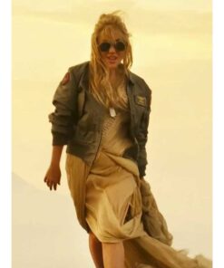 Lady Gaga Top Gun 2 Cotton Jacket