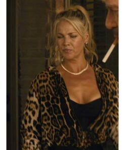 Landman Ali Larter Leopard Print Hoodie