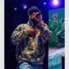 Larry June’s Camo Hoodie