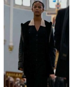 Lenore The Fall of the House of Usher Black Leather Jacket