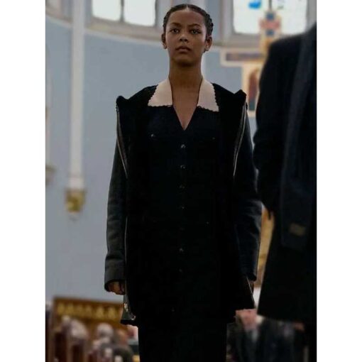Lenore The Fall of the House of Usher Black Leather Jacket