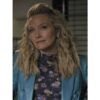 Lorna The Lincoln Lawyer Blue Leather Jacket