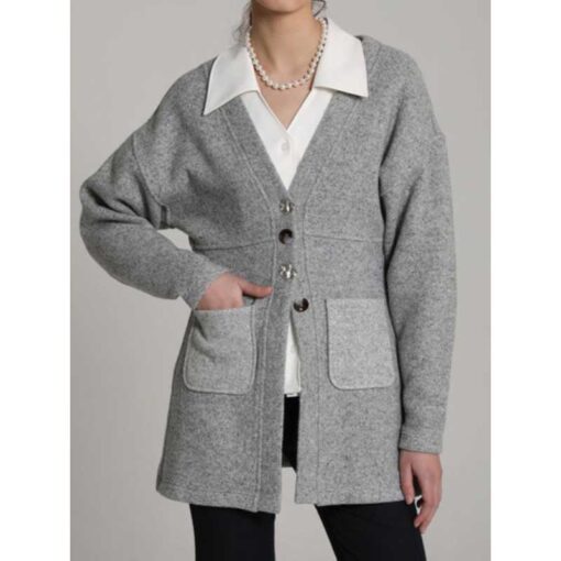 Love Scout 2025 Han Ji-min Grey Cardigan
