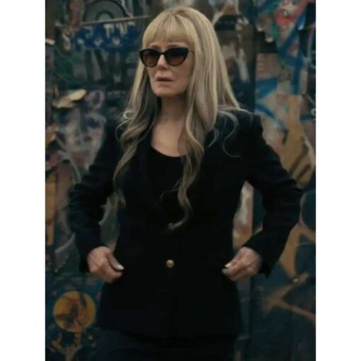 Madeline Usher The Fall of the House of Usher Black Blazer