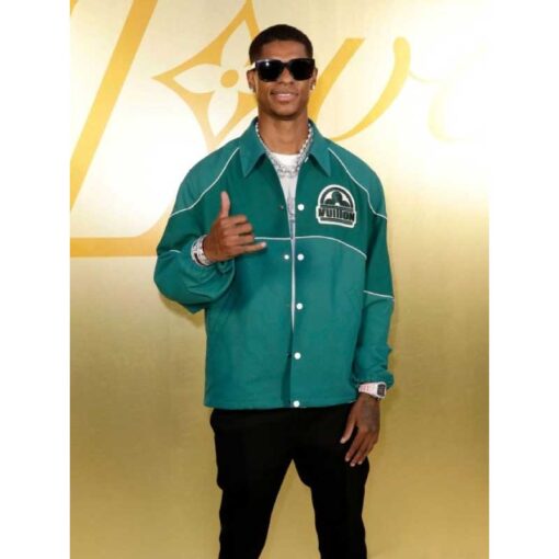 Marcus Rashford Green Jacket