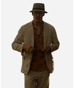 Movie The Killer 2023 Michael Fassbender Beige Coat