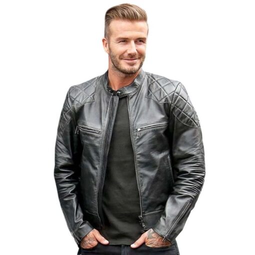 NYC David Beckham Leather Jacket