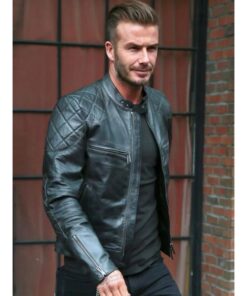 NYC David Beckham Leather Jacket
