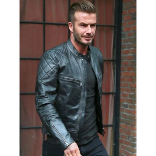 NYC David Beckham Leather Jacket