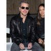 New York Fashion Week American Actor Matt Damon Leather Jacket