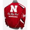 Nebraska Huskers Go Big Red Bomber Jacket For Sale