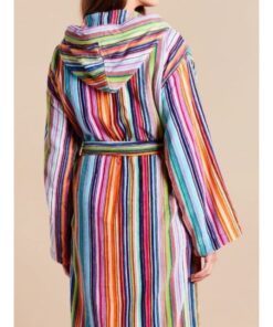 North of North Anna Lambe Multicolor Striped Robe