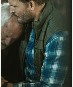 Dave Laughlin Movie On Fire Peter Facinelli Green Puffer Vest