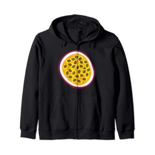 Passionfruit Zip-Up Hoodie