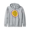 Passionfruit Zip-Up Hoodie