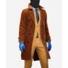 Video Game Payday 3 Brown Trench Wool Coat