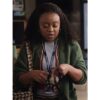 Quinta Brunson Green Cardigan