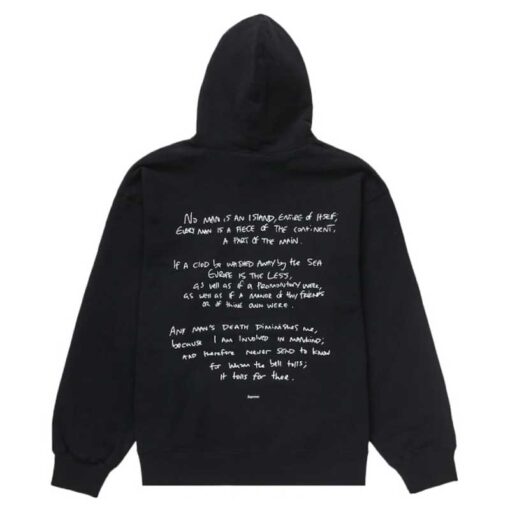 Supreme Corteiz Rules The World Black Hoodie For Unisex